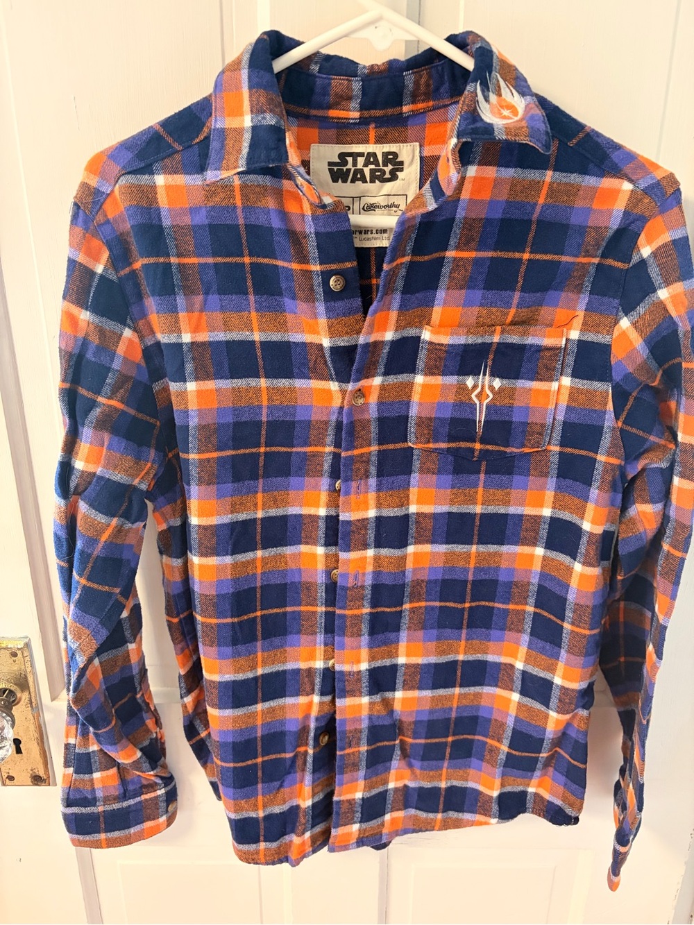 Cakeworthy Ahsoka Tano flannel